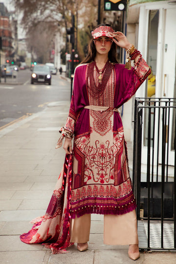 Design 1 Sobia Nazir Silk Collection 2022